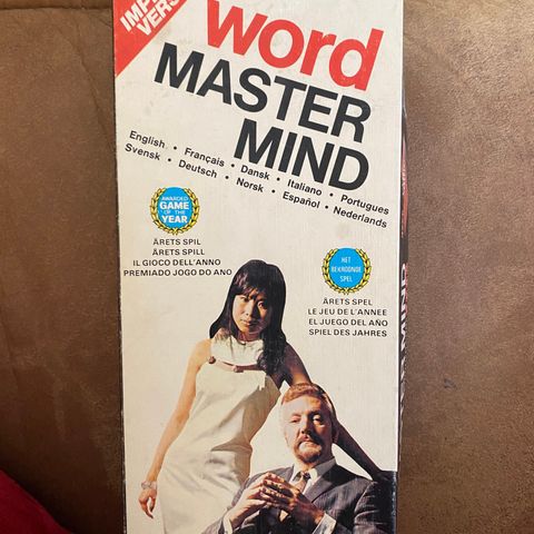 Master mind WORD vintage spill 1975