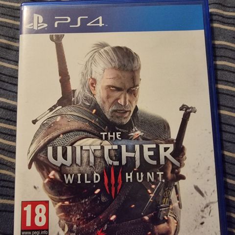 THE WITCHER WILD HUNT PS4 GAME