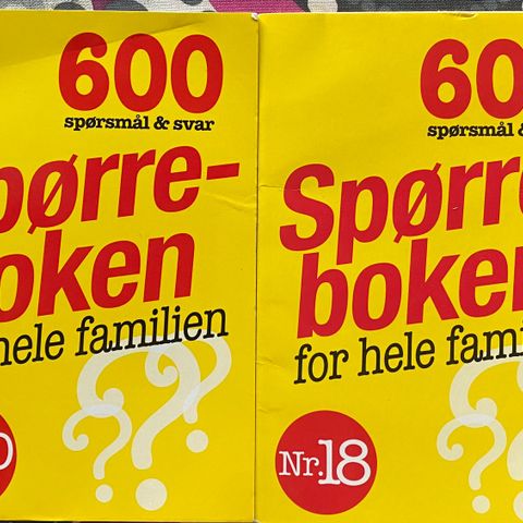 Spørreboken for hele familien