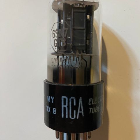 RCA 6SN7GTB NOS rør