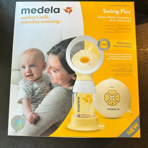 Medela swing flex brystpumpe