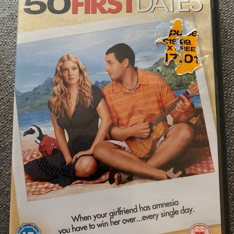 50 First Dates DVD