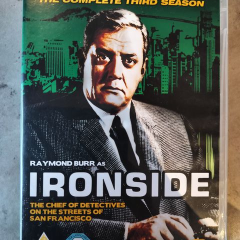 Ironside ( DVD) - 1969 - Sesong 3 - Raymond Burr