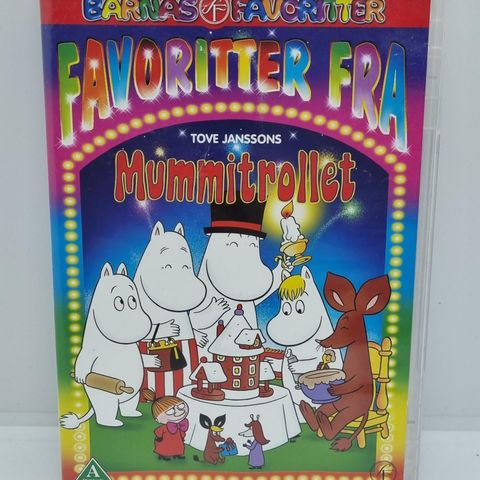 Favoritter fra Mummitrollet, Tove Janssons. Dvd