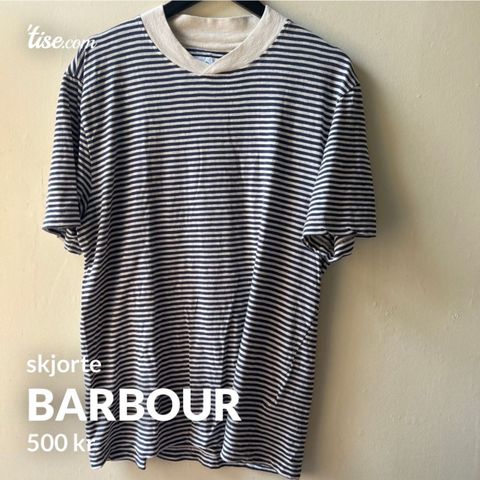 Barbour t-skjorte