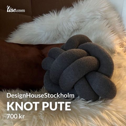 Knot pyntepute, original fra Design House Stockholm