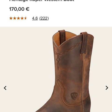 Ariat western boots str 36