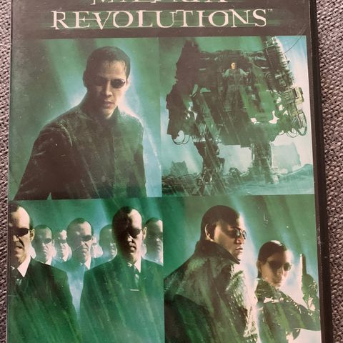 Matrix Revolutions DVD