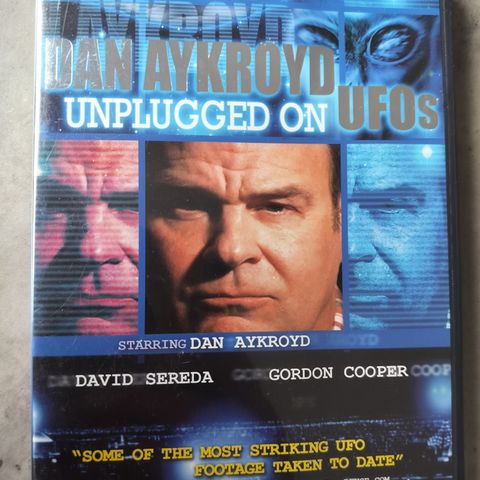 Unplugged on Ufos - UFO - Dan Akroyd - Sone 1 - 136 kr inkl frakt