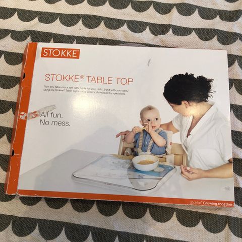 Stokke table top / bordbrikke / bordbeskytter (hentes/sendes)