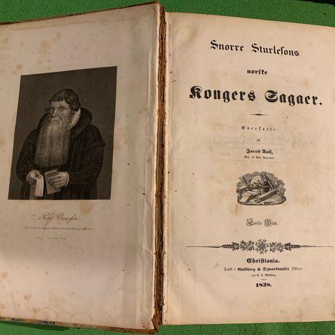 Snorre Sturlesons norske kongers sagaer (1838-39)