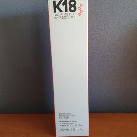 K18 Hair Repair Mask 150ml, ny og ubrukt