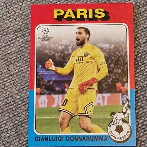 Gianluigi Donnarumma Paris Saint-Germain Topps 2022