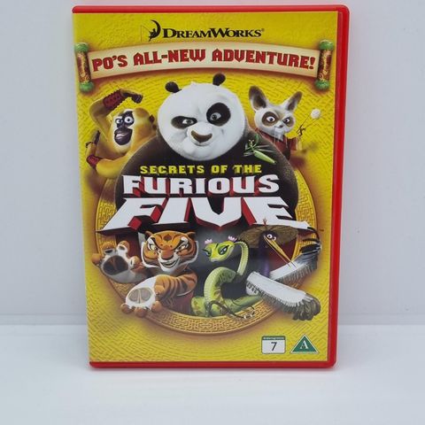 Secrets of the Furious Five. Dvd