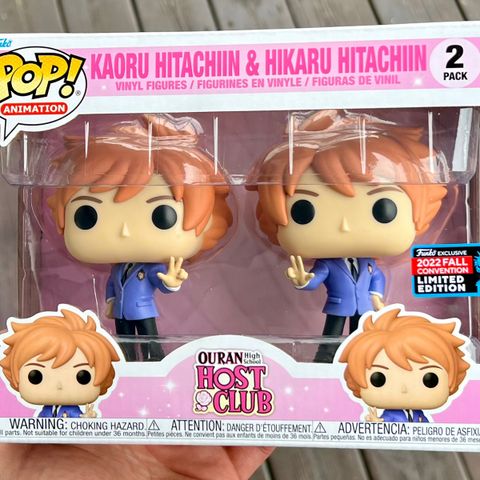 Funko Pop! Kaoru Hitachiin / Hikaru Hitachiin | Ouran High School Host Club