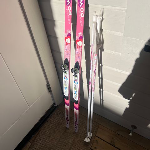 rottefella ski + staver selges samlet