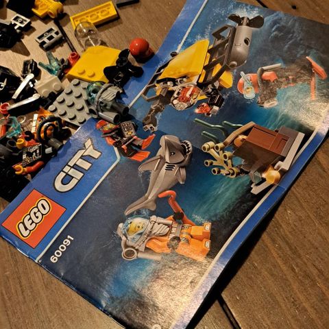 Lego city dykker set 60091
