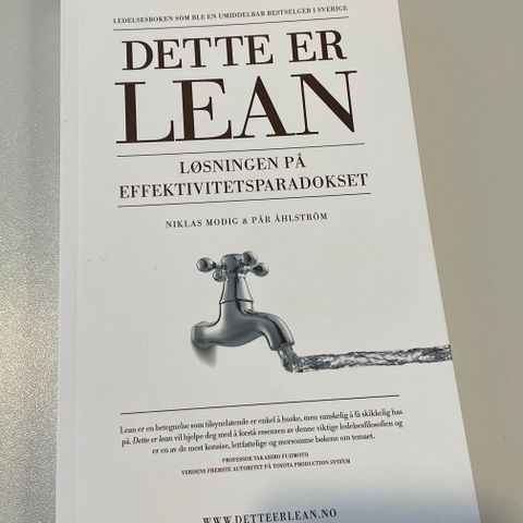 Dette er lean - løsningen på effektivitetsparadokset