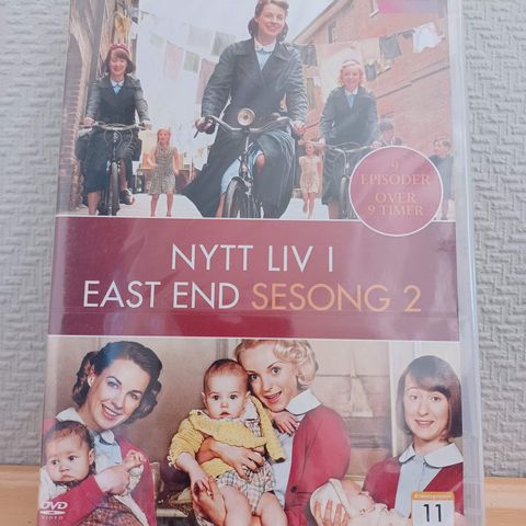 Nytt liv i East End Sesong 2 - TV Serie / Drama - uåpnet (DVD) –  3 filmer for 2