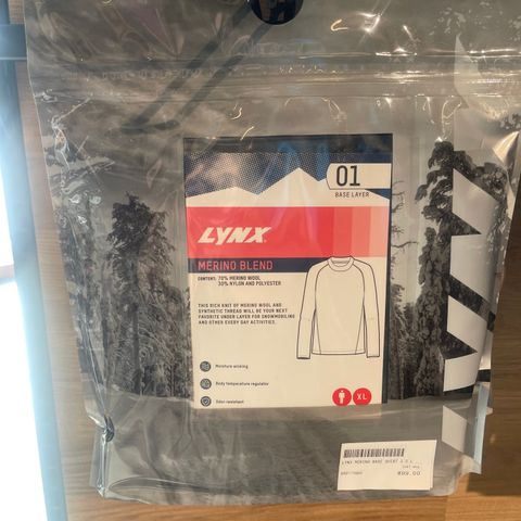 Lynx Merino Base Shirt