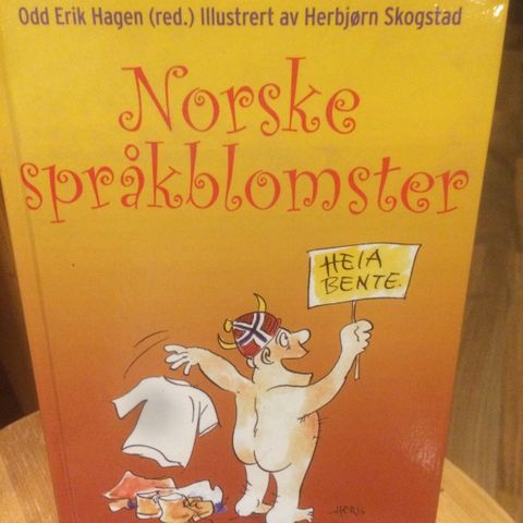 Norske språkblomster   -   Odd Erik Hagen /  Herbjørn Skogstad