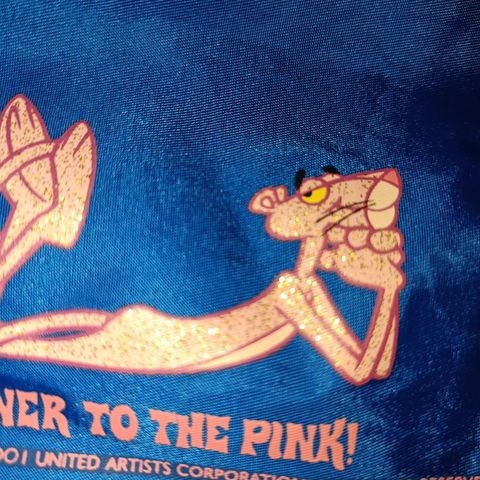 Pink panther toalettveske (vintage)