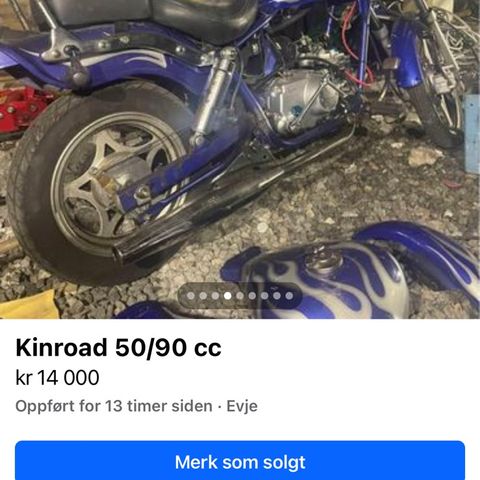 kinroad 50cc + 90cc motor