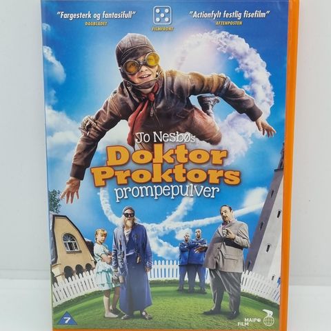 Jo Nesbøs Doktor Proktor prompepulver. Dvd