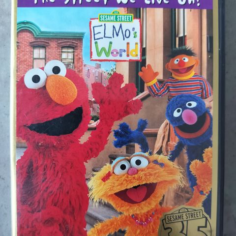 Sesame Street - Elmos World - The Streets we live on ( DVD) 35th anniversary