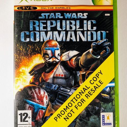Star Wars Republic Commando Promo Presseutgave Xbox