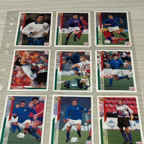 Word cup 1994 Fotballkort fra Upper deck 120 kort