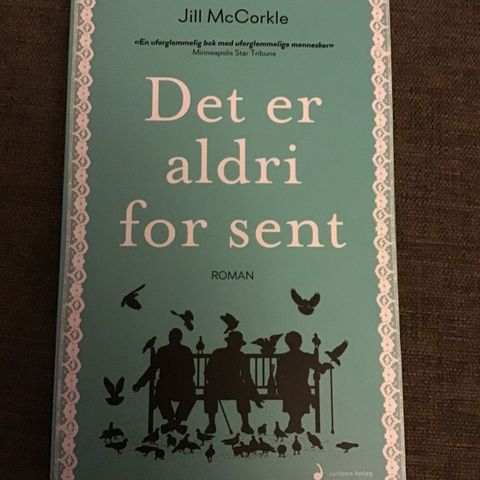 Pocketbok: Jill Mc Corkle, Det er aldri for sent