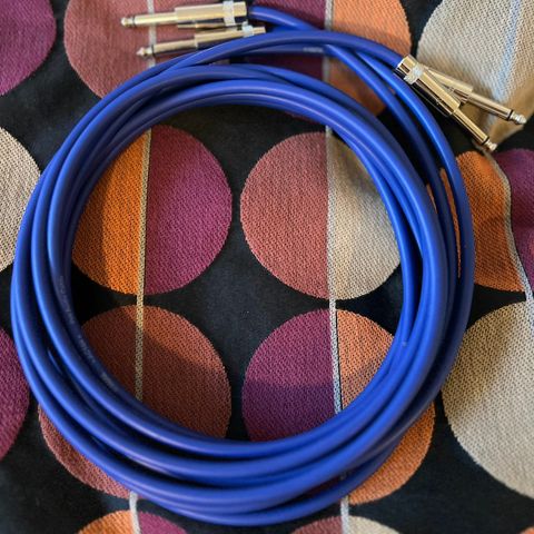 Klotz Pro Audio Cable 3m (pair) TS to TS