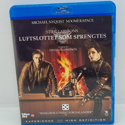 Luftslottet som sprengtes. Blu-ray