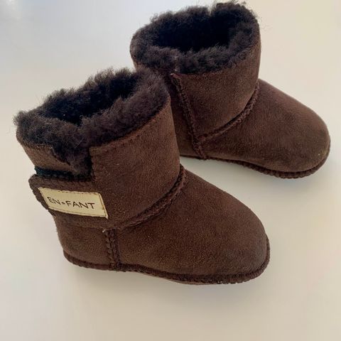 En Fant Sheepskin Bootee - Babysko