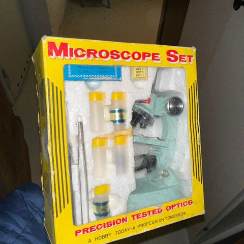 Vintage Microscope set - 1970 tallet