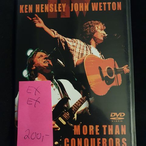 KEN HENSLEY-JOHN WETTON DVD