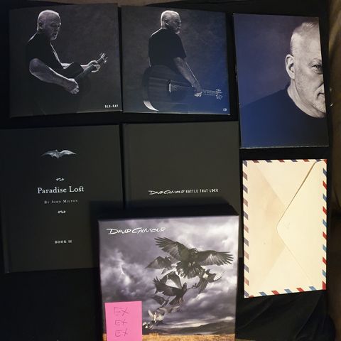 DAVID GILMOUR - RATTLE THAT LOCK   BOX