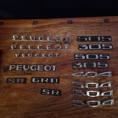 Peugeot merker/emblemer