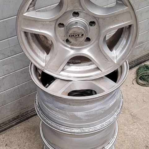 15" Dotz felger til Jeep. 5x114,3