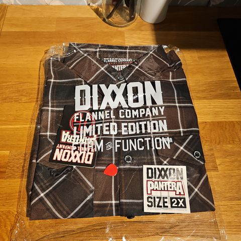 Pantera 2XL UÅPNET dixxon flanell