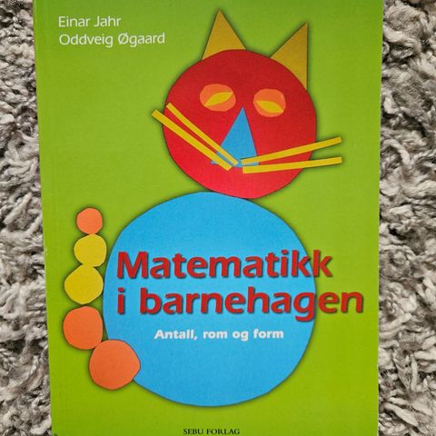 Matematikk I barnehagen- Einar Jahr og Oddveig Øgaard