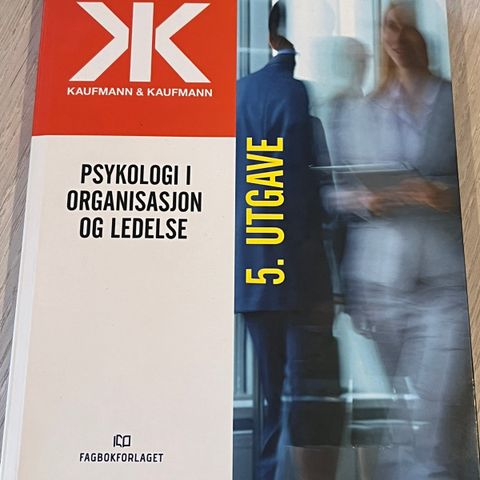 Psykologi i organisasjon og ledelse