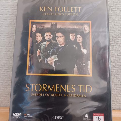 Stormens Tid - TV Serie / Action / Drama - uåpnet (DVD) –  3 filmer for 2