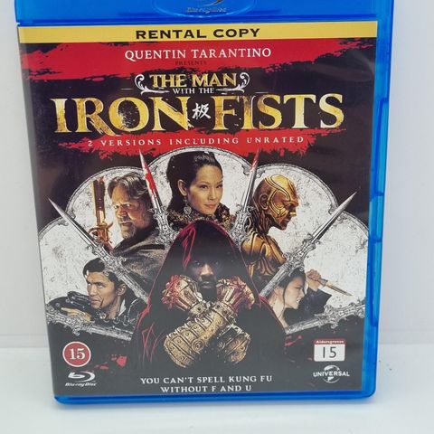 The man with the Iron Fists. Blu-Ray