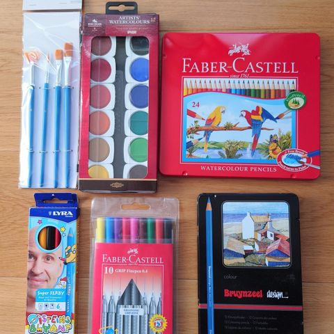 Kon-i-Noor, bruynzeel design og Faber- Castell