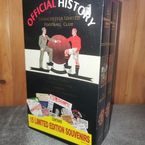 Manchester United VHS official history limited edition