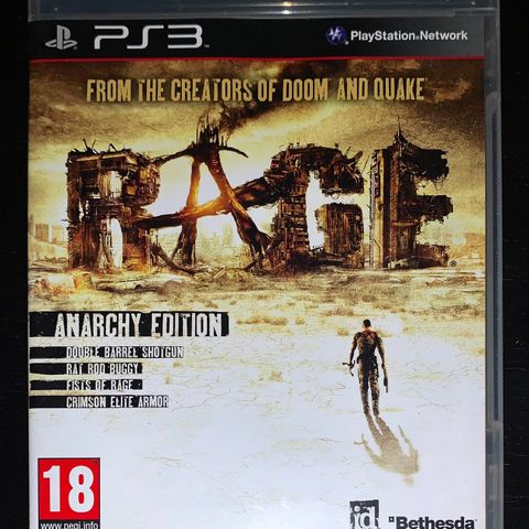 RAGE PS3 PlayStation 3