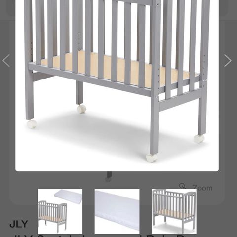 Jly bedside crib