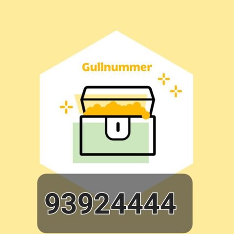 Gullnummer 939*4444 kom med bud!